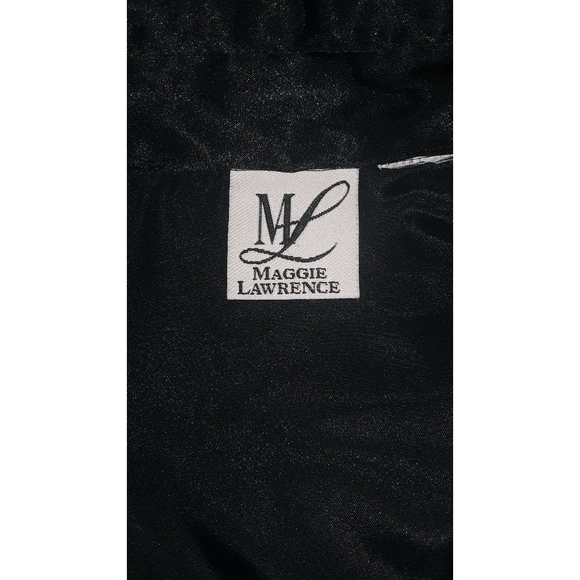 Maggie Lawrence Black Satin Blouse - Picture 3 of 4